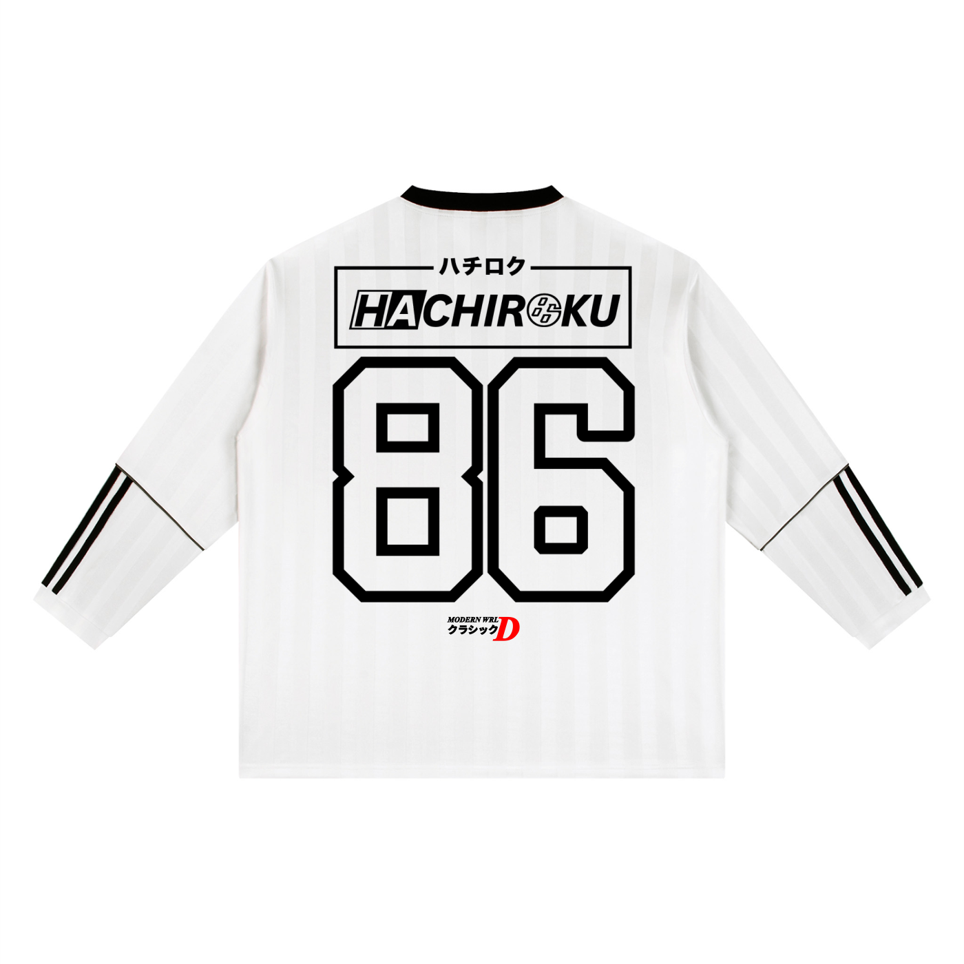 White 86 Soccer Jersey