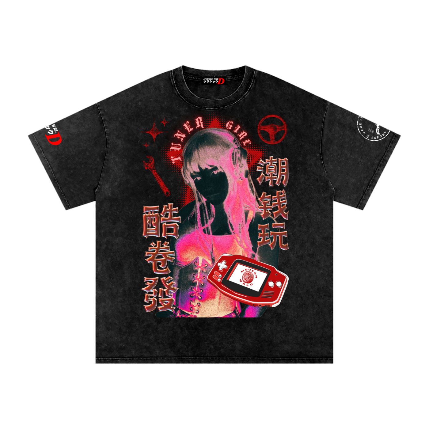 Tuner Girl Oversized Tee