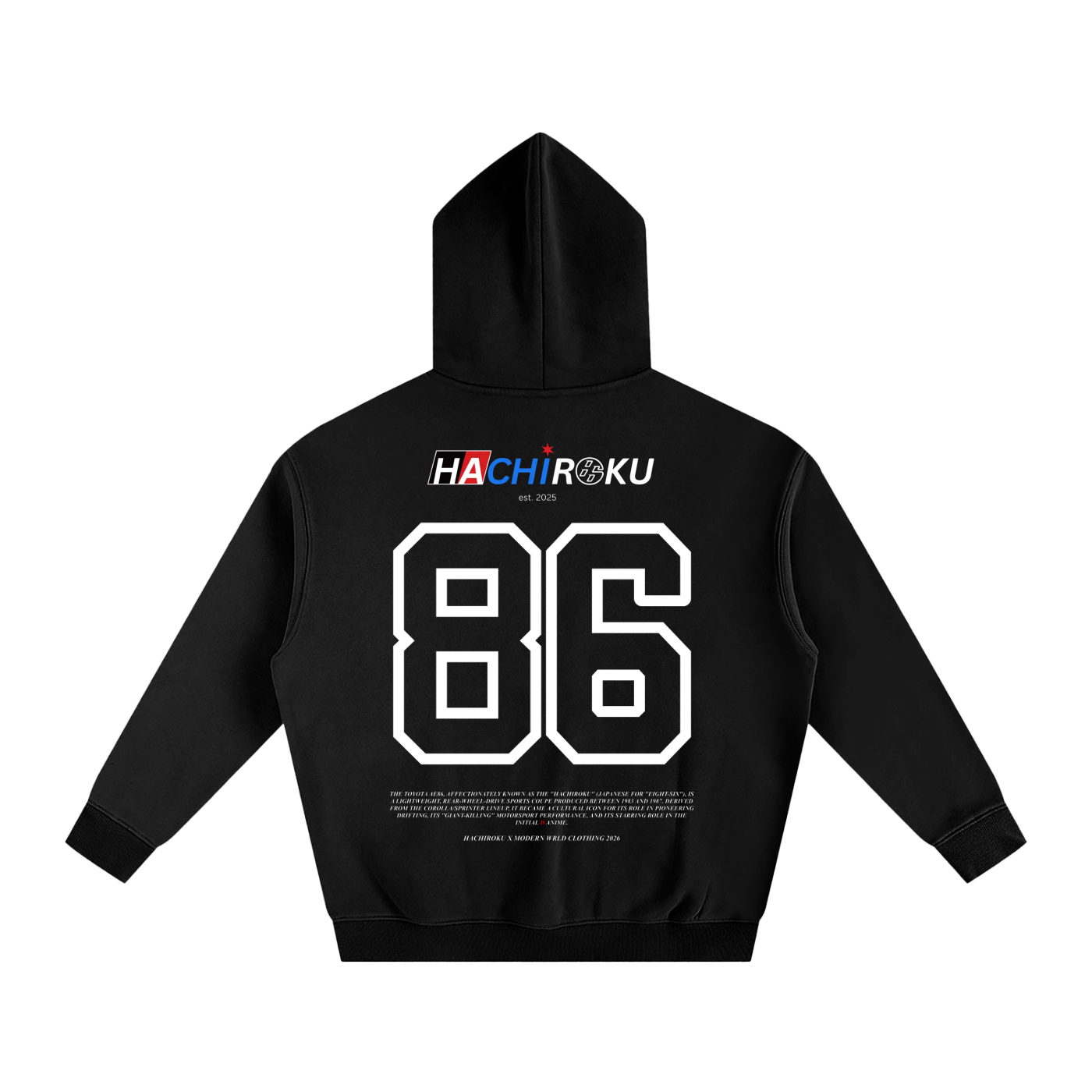 Hachiroku Oversized Hoodie