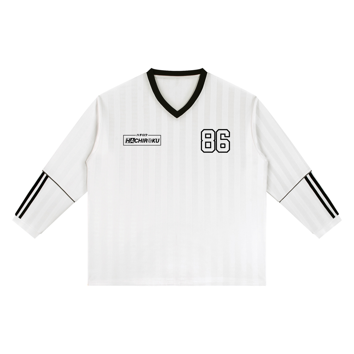 White 86 Soccer Jersey